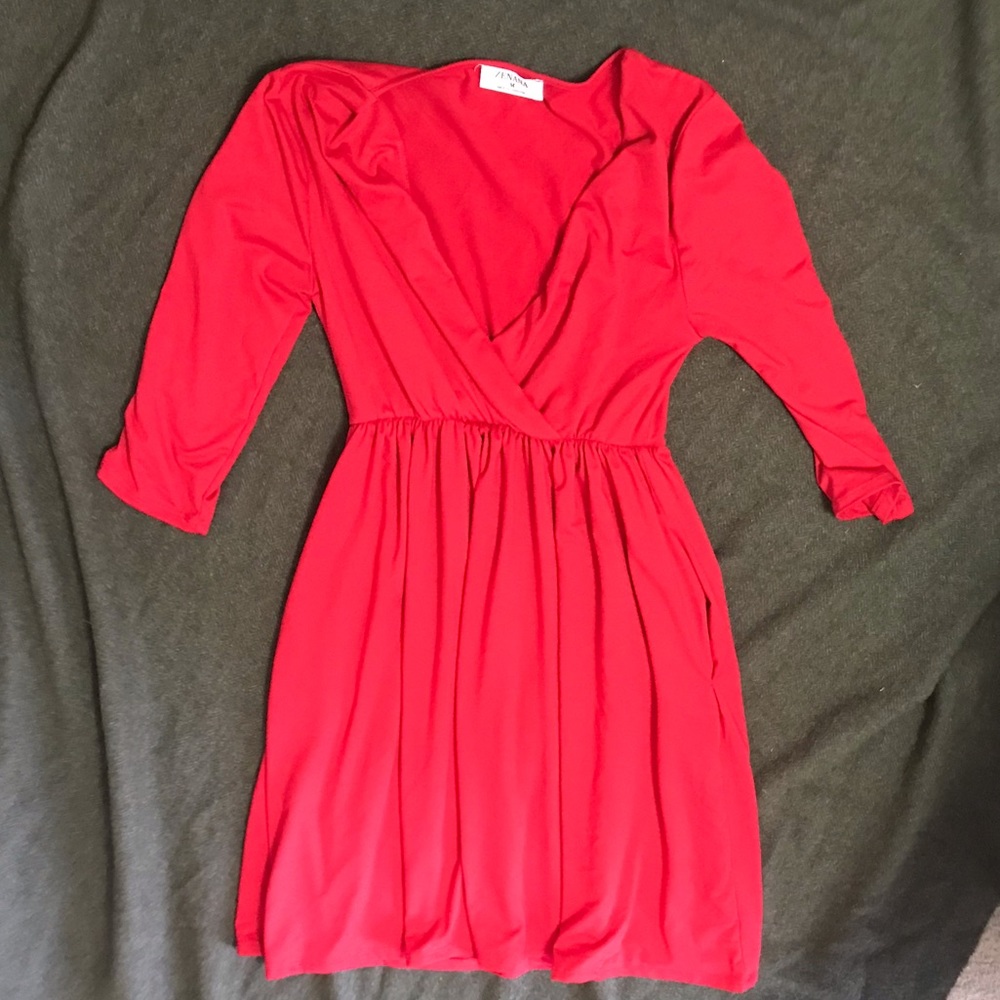 Red Zenana Dress